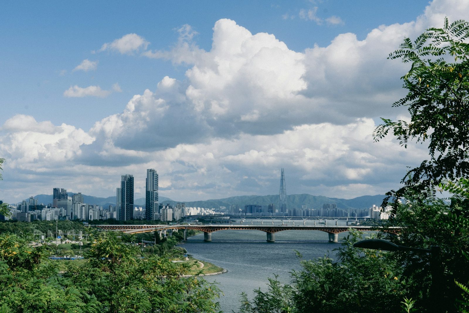 마포 병원마케팅 관련 한강과 서울 도심 빌딩이 보이는 낮 풍경